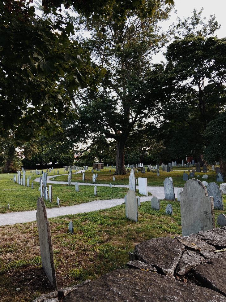 Cimitero di Salem in Massachusetts